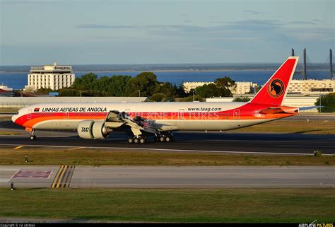 D Tei Taag Angola Airlines Boeing Er At Lisbon Photo Id