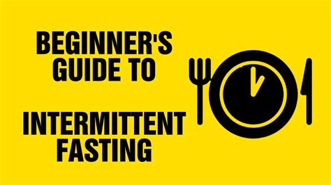 The Beginners Guide To Intermittent Fasting 5 Min Quick Start Guide Beginners Guide