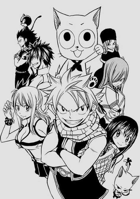 3 Anime Awesome Black And White Charle Cool Erza Scarlet