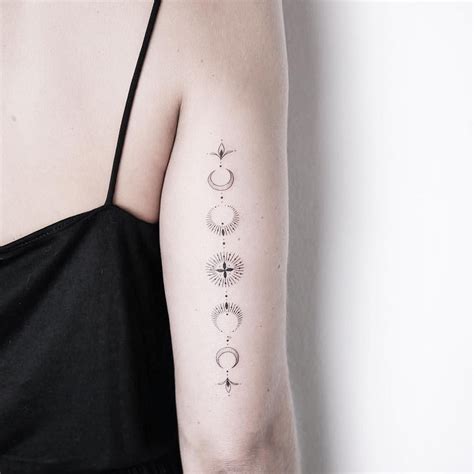 Moon Phase Tattoo Ideas A Celestial Way To Express Yourself The Fshn