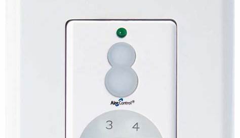 Minka-Aire Dc Fan Wall Remote Control Full Function in White | Wall