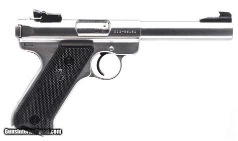 Ruger Mark Ii Bull Barrel Stainless 22 Lr Excellent Condition Pending