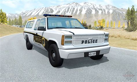 Gavril D Series Firwood Police Department V53 Pour Beamng Drive