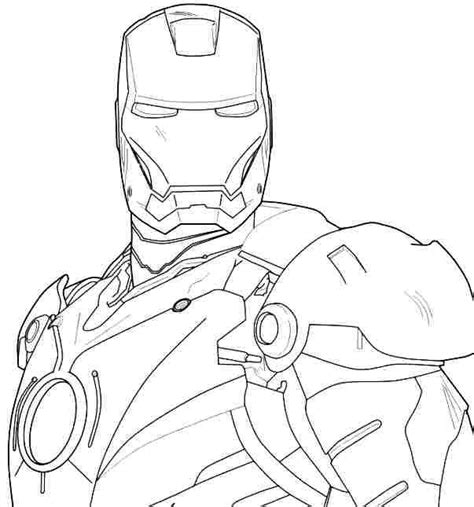 Dibujos De Iron Man Divertidos Para Colorear E Imprimir Frikinerd