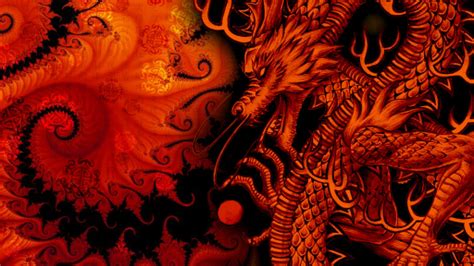 47 Red Dragon Wallpaper Hd