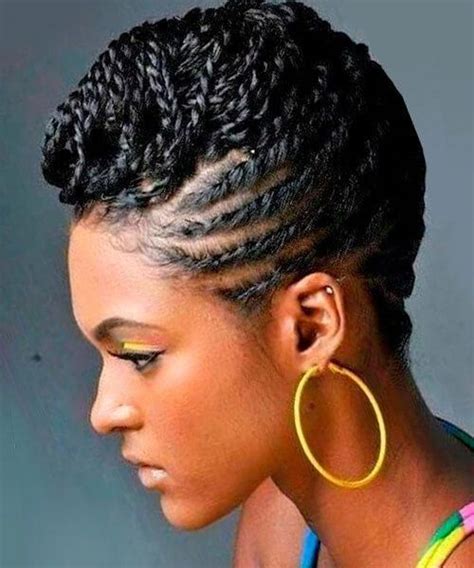 Latest Natural Hair Updosnaturalhairstyles Two Strand Twist Updo