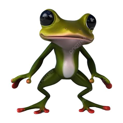 Green Frog Mascot Ai Frog Psd Transparent Frog Image Frog Png