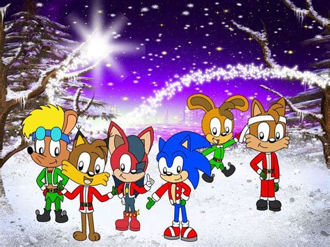Sonic And Friends Christmas Wallpapers Wallpaper Cave