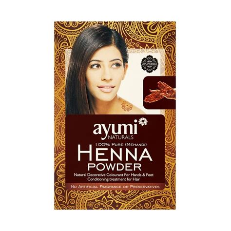 Ayumi Naturals Henna Powder Eve And Me Henna And Beauty