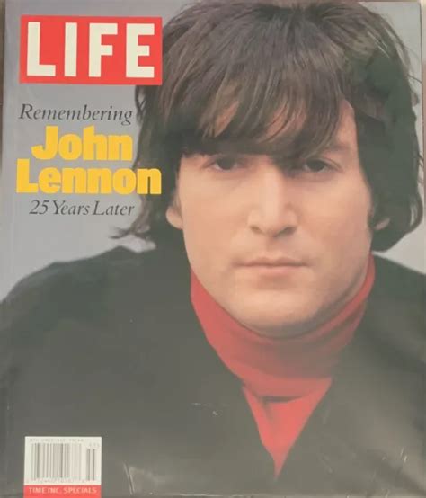 Life Magazine Remembering John Lennon 25 Years Later 2005 Beatles 14