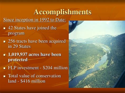 Ppt Usda Forest Service Forest Legacy Program Powerpoint Presentation