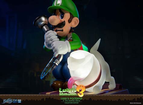 Luigis Mansion 3 Luigi And Polterpup Collectors Edition Statue By