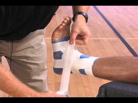 The top of my foot, under the leather in the sandal, is extremely tender and sore, and prevents me from walking. How to Tape an Ankle (Quick & Easy Demonstration) - YouTube