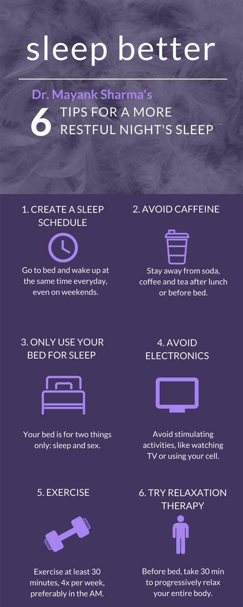 Tips For A Good Nights Sleep