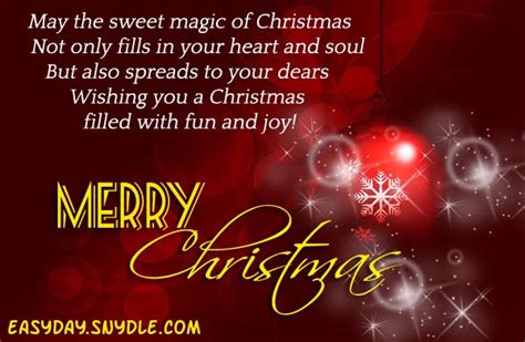 Top Merry Christmas Wishes And Messages Easyday