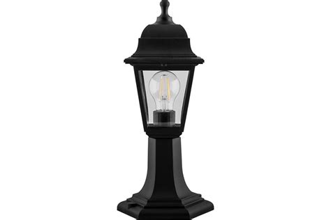Садово-парковый светильник FERON, 60W 230V E27 черный, НТУ 04-60-001