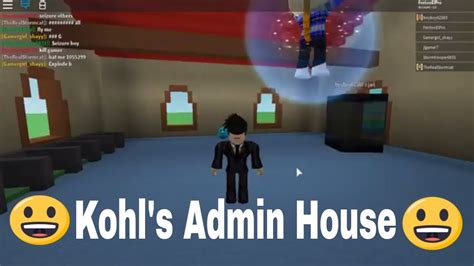 PLAYING WITH ADMIN COMMANDS Roblox Kohl S Admin House YouTube
