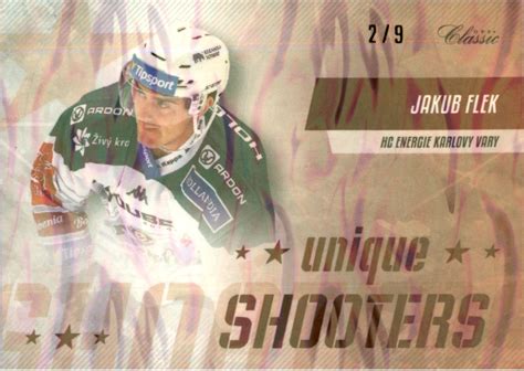 Útočník jakub flek se při debutu v české hokejové reprezentace hned v 10. OFS 2019-20 Série 1 | hokejová karta Jakub Flek OFS 2019 ...