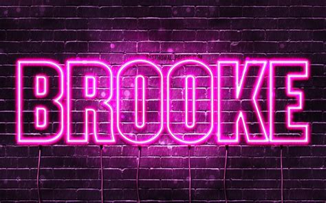 Download Wallpapers Brooke 4k Wallpapers With Names Female Names