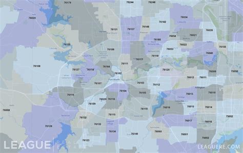 Fort Worth Zip Code Map World Map Black And White
