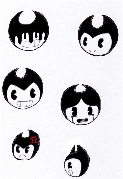 Bendy Face Expression By Pokeneo1234 On Deviantart