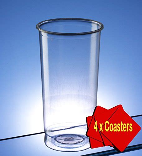 Buy Disposable Plastic Highball Glass Slim Jim Tall Glass 340ml 12