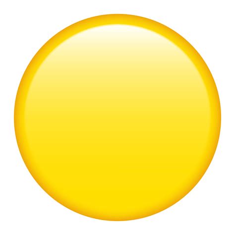 Yellow Circle Emoji Png & Free Yellow Circle Emoji.png Transparent ...