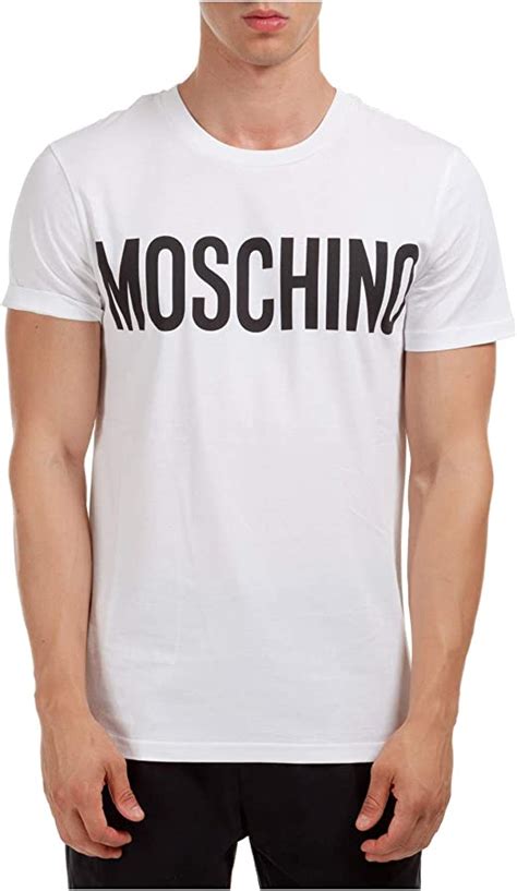 Moschino Men T Shirt Bianco Clothing