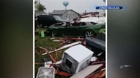 Watch Nbc Nightly News With Lester Holt Excerpt Deadly Tornado Rips