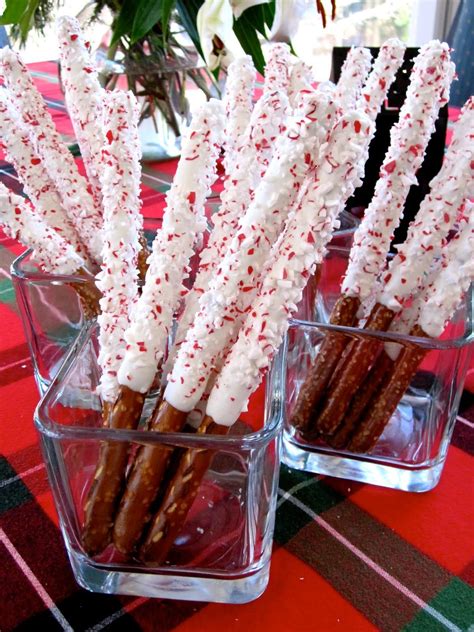 Chocolate Therapy Chocolate Covered Pretzel Sticks Christmas Candy