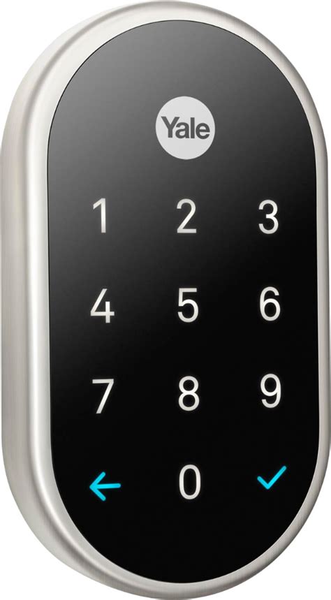 Best Buy: Nest x Yale Smart Lock with Nest Connect Satin Nickel RB