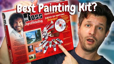 Bob Ross Painting Kit Best Kit To Start With Youtube
