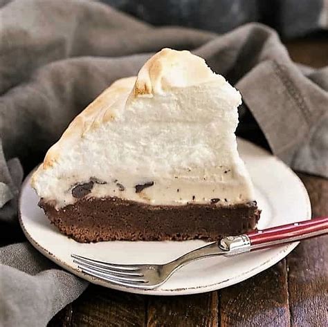 Brownie Baked Alaska That Skinny Chick Can Bake