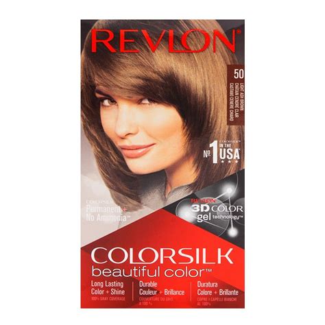 Buy Revlon Colorsilk Light Ash Brown Hair Color 50 Online At Best Price In Pakistan Naheed Pk