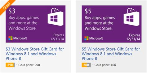 Tip Get Windows And Windows Phone T Cards From Bing Rewards
