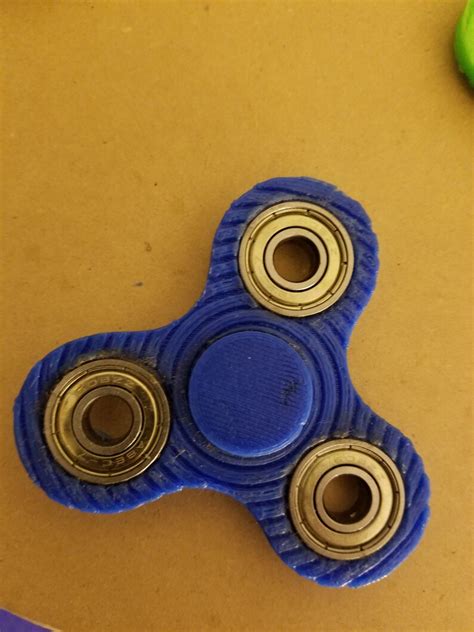 Weighted Tri Spinner Top Fidget Toy Edc Etsy