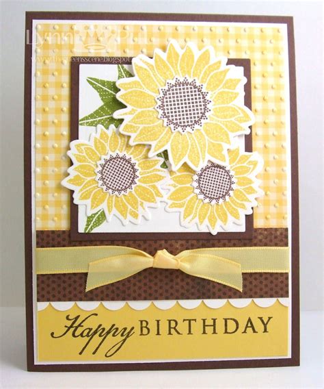 We did not find results for: Simple Sunflower Happy Birthday ~ Yellow & Brown ~ The Queen's Scene | Papertrey ink cards ...