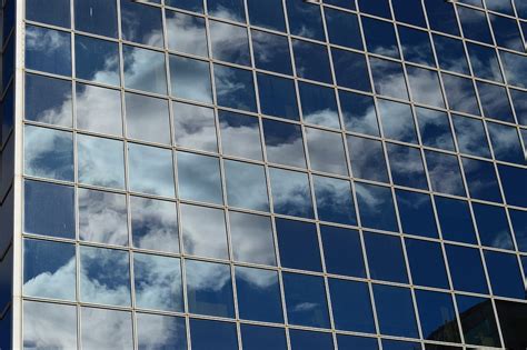 Building Clouds Reflection · Free Photo On Pixabay