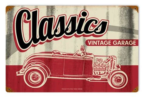 Retro Classic Garage Tin Sign