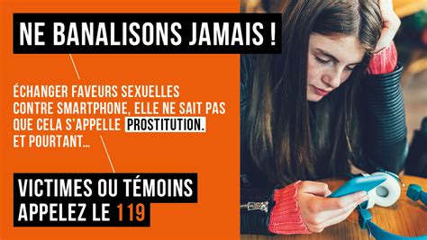 Prostitution des mineurs tout le monde est concerné Conseil départemental de l Essonne