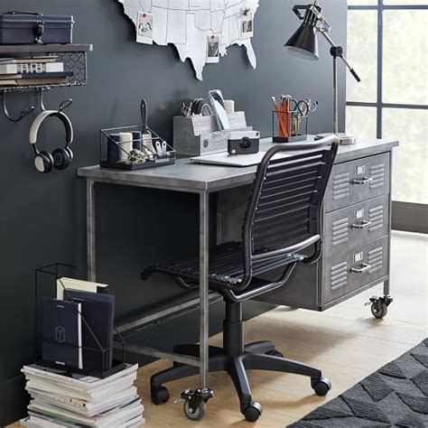 Whether you need to tuck away a tiny computer desk or sprawl out in executive style, explore a range of desks to meet your needs in our. Locker Teen Desk | Pottery Barn Teen