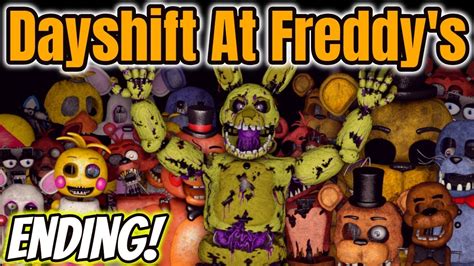 Dayshift At Freddys 3 Good Ending Dsaf 3 Gameplay Dayshift At