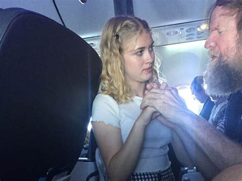 Very Moved Teen Uses Sign Language To Help Blind Deaf Man On Flight
