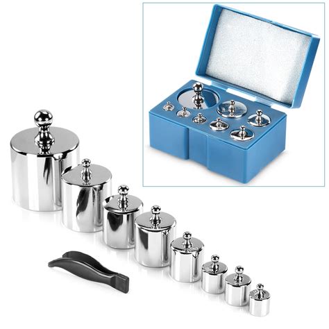 Buy Neewer 8 Pieces 1000 Gram Stainless Steel Calibration Weight Set