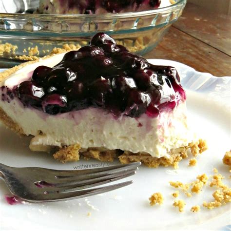 This Super Easy Blueberry Cream Cheese Pie Is Fabulous Written Reality