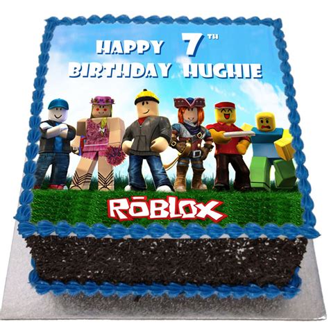 Roblox Birthday Cake Flecks Cakes