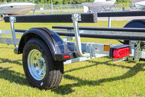 2185 EZ Loader 96BS 17 20 3100 Galvanized Boat Trailer