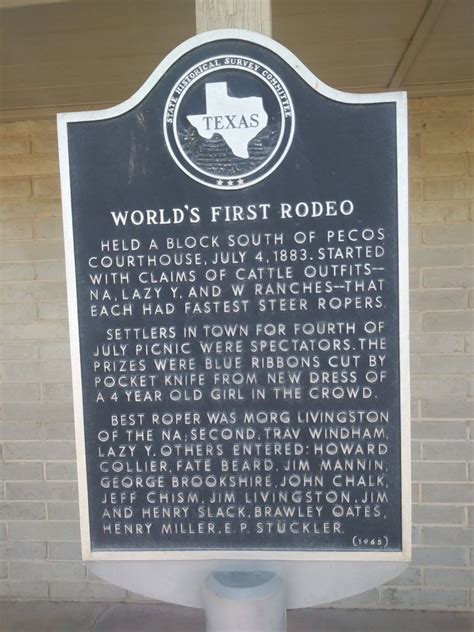 Worlds First Rodeo In Pecos Texas Pretty Wallpapers Pecos Rodeo