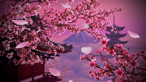 Beautiful Japanese Music For Relaxation Sakura Blossoms