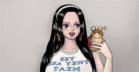 One Piece Onepiece Breasts Boa Hancock Pixiv
